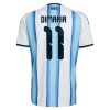 Fotballtrøye Argentina Di Maria 11 Hjemmedrakt VM 2026 Kortermet